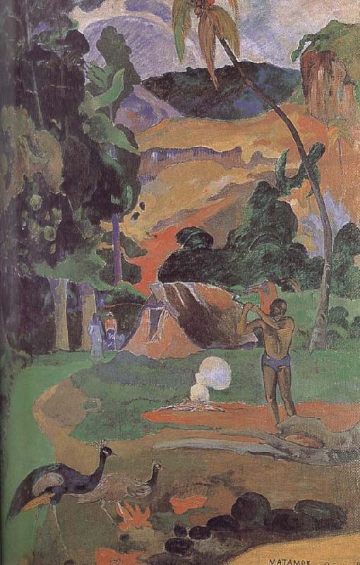 Paul Gauguin There are peacocks scenery Germany oil painting art